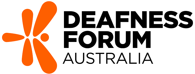 Deafness Forum Australia logo